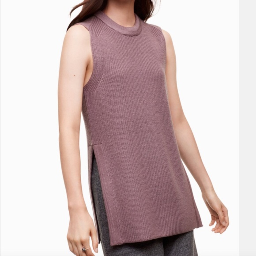 Aritzia Palmier sleeveless sweater